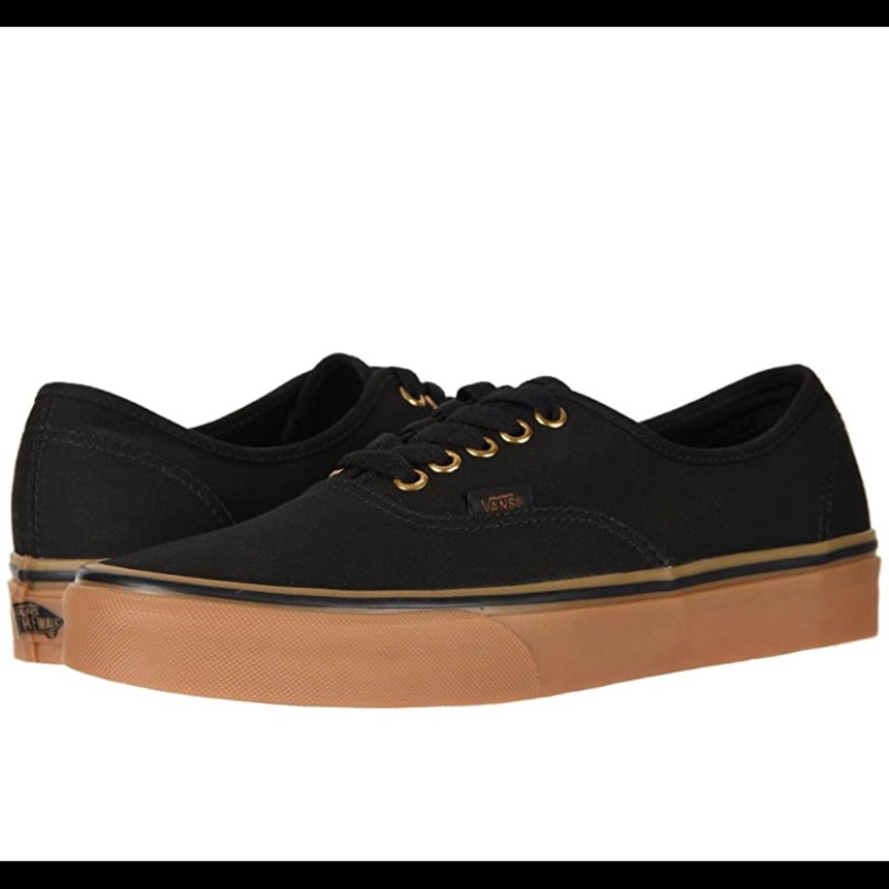 Vans Authentic Skate Shoe- Black/Gum sz 11